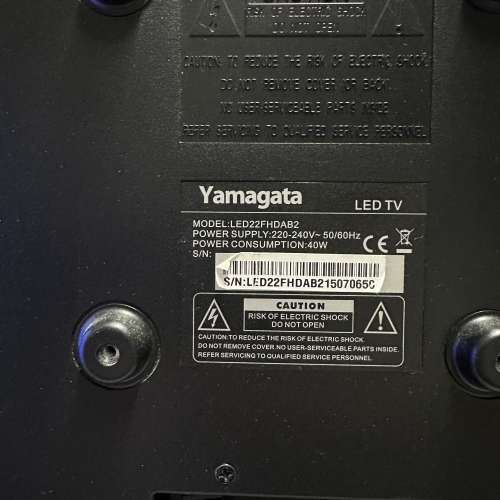 Yamagata 22吋 LED電視 (LED22FHDAB2)