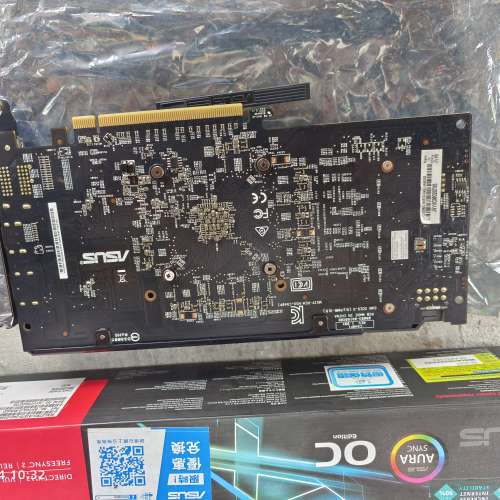 精品成色華碩RX570 OC 4G 超級新有埋盒