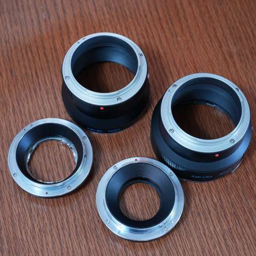 富士GFX 轉不同鏡Adaptor （全為金屬mount)