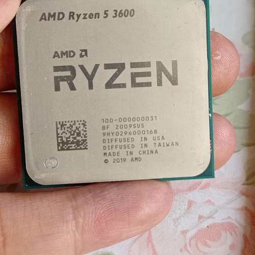 r5 3600 6核心12線程 32MB三級緩存，正常使用