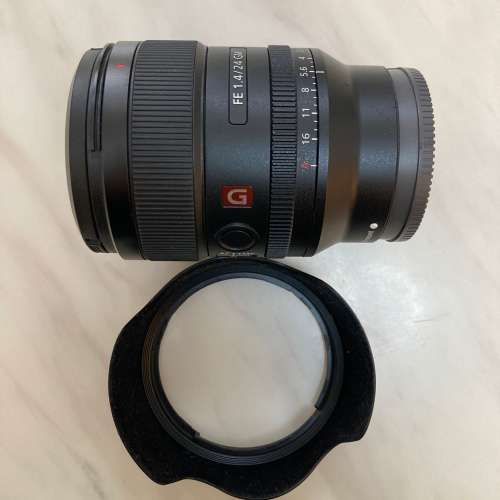 Sony 24 1.4 SEL24F14GM FE 24mm F1.4 E mount 連相機袋 帶 蓋 說明書 膠袋 (已放...