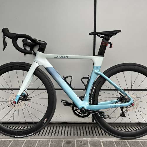 JAVA J-AIR FUOCO 22速 碳刀 破風車架碟剎碳纖維公路車  送水架前後蛙燈