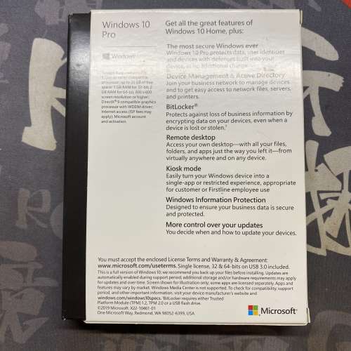 [Retail USB] Microsoft Windows 10 Pro (English) Win10 専業版 Win 10 Professio...