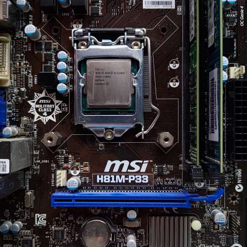 E3-1230v3連 msi底板8gb ram gtx1060 3gb