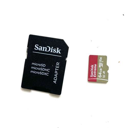 記憶卡 SanDisk Micro SD Card 64G + ADAPTER