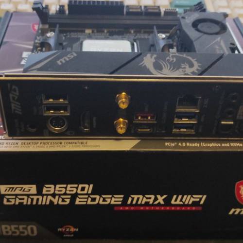 Ryzen 5600x + MSI B550i GAMING EDGE MAX WIFI ITX - 二手或全新底板