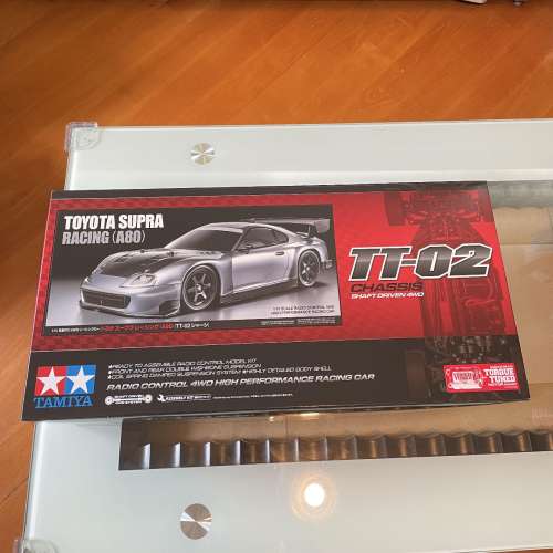 tamiya toyota supra tt-02 racing car 搖控車 全新 1/10 rc