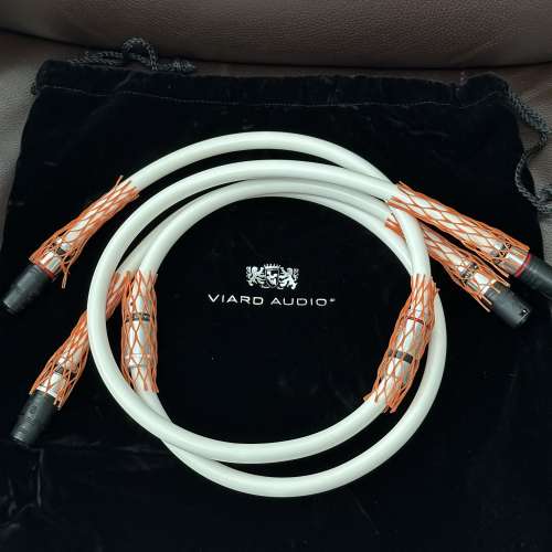Viard Audio Silver HD Balanced Line (XLR) Cables 1對1米