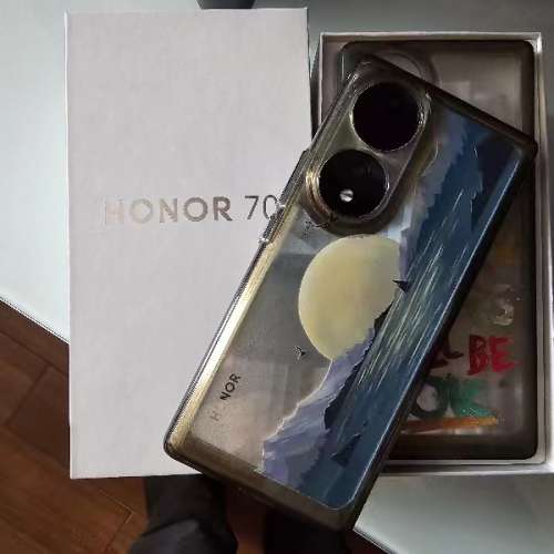 99% 榮耀 HONOR 70 5G 8GB+256GB  SILVER 行貨 已過保 HK1400