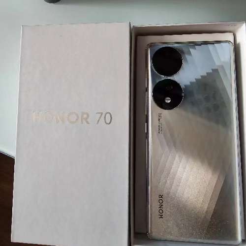 99% 榮耀 HONOR 70 5G 8GB+256GB  SILVER 行貨 已過保 HK1400