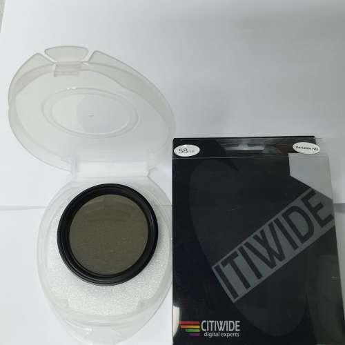 Citiwide MC Variable NDX(ND2-400) Filter 52mm/55mm/58mm/62mm 均一價 $139