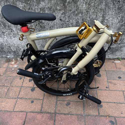 特價 國布 Ruhm rc 7speed C剎 M把 鉻鉬鋼 折叠車 送前後蛙燈 叮叮