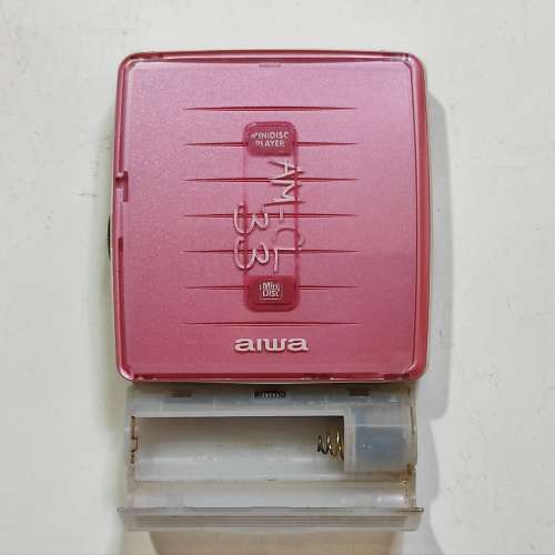 Aiwa md player AM-CL33 紅色