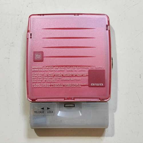 Aiwa md player AM-CL33 紅色