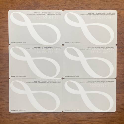 『極度新淨』《旅客版八達通》銷售版 成人 八達通 ADULT OCTOPUS