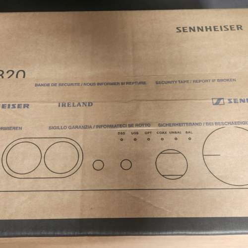 出售全新未開封Sennheiser HDV 820 德國製耳機放大器