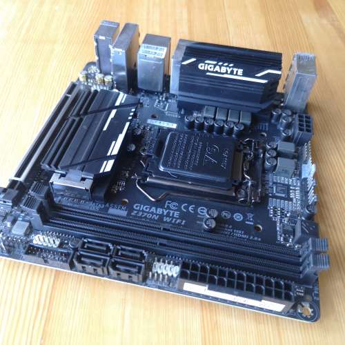 (新淨)GIGABYTE Z370N WIFI主板連原裝背板 運作正常