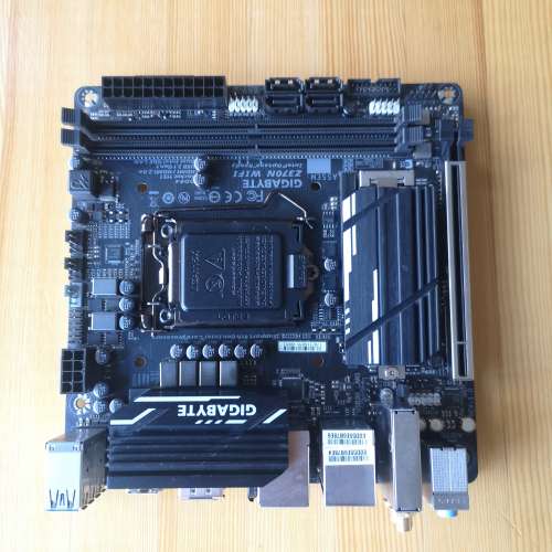 (新淨)GIGABYTE Z370N WIFI主板連原裝背板 運作正常