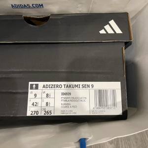 Adidas Adizero Takumi Sen 9 US9 UK8.5