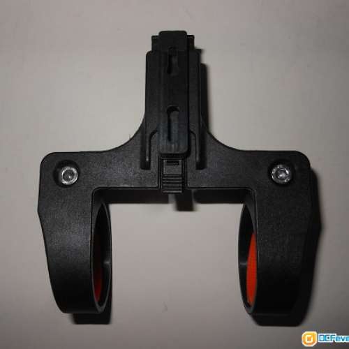 100%全新單車前燈,多功能中央燈架,For USB充電式LED燈,固定燈架,快拆燈夾(B)For 山...