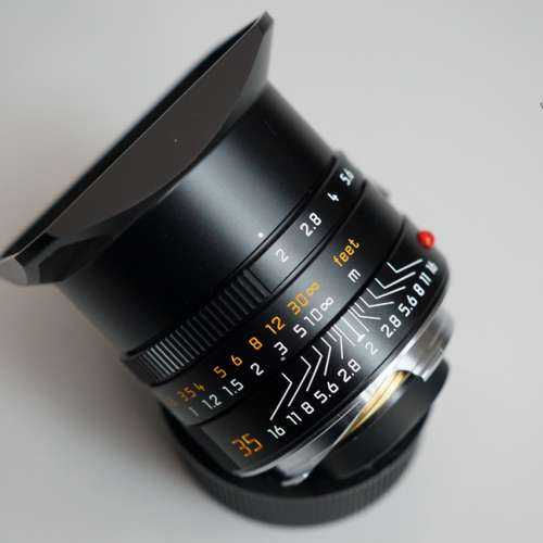 [FS] *** Leica Summicron 35mm F2.0 ASPH Lens - Black 黑色 (11673) ***