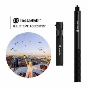 2-in-1Invisible Selfie Stick Insta360 全新原廠隱形子彈時間套裝（2022新款1.2m隱...