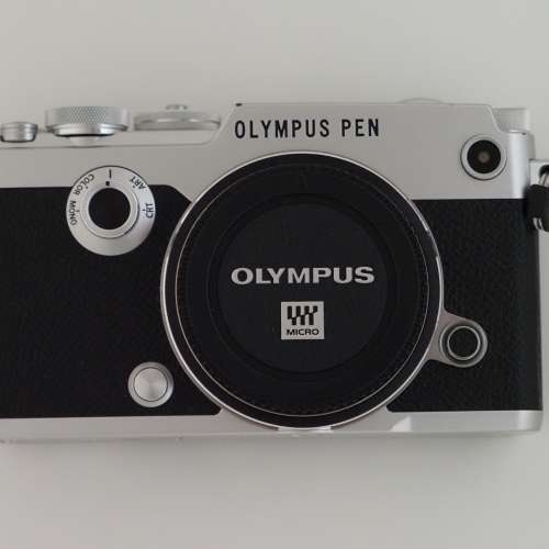 9成新 Olympus Pen F 銀黑色 M43 相機 OM System