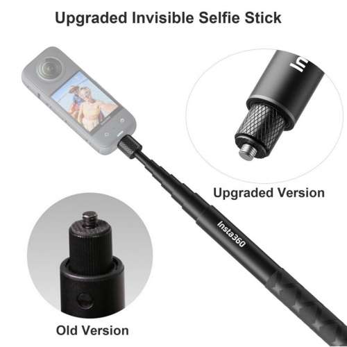 原廠新品隱形自拍棒  Insta360 invisible selfie stick 1.14m X3 X2 AcePro ONE RS...