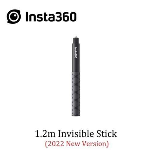 Insta360 invisible selfie stick 120cm 2022（23.5cm) 原廠隱形新款抽拉式自拍棒