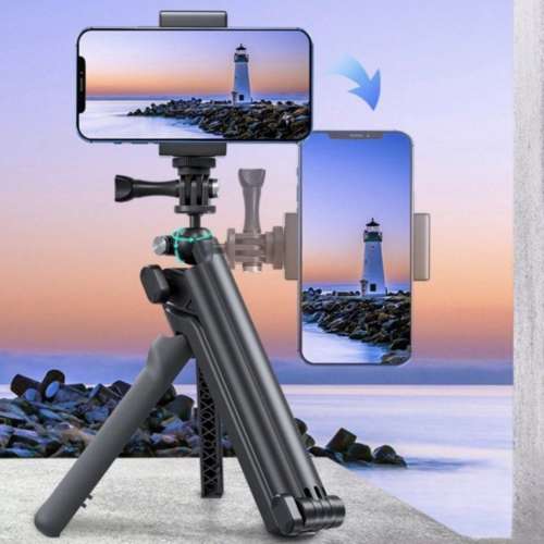 TELESIN CapLock Multi Mount 多功能螳螂三折自拍棒三腳架 DJI GoPro insta360 iPh...