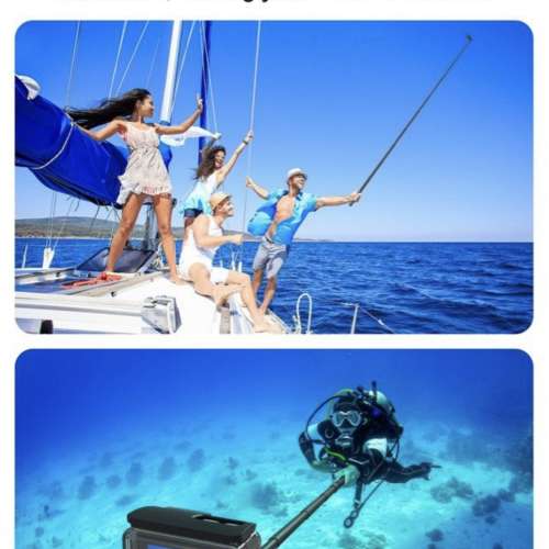 TELESIN 3m Carbon Fiber Selfie Stick  三代3米超長自拍桿 GoPro DJI Insta360