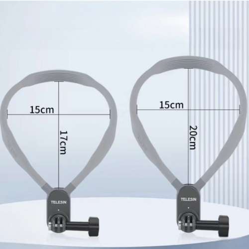 磁吸快拆U型掛頸拍攝支架掛脖MAX版加大號 （第一身拍攝）Magnetic POV Neck TELESI...