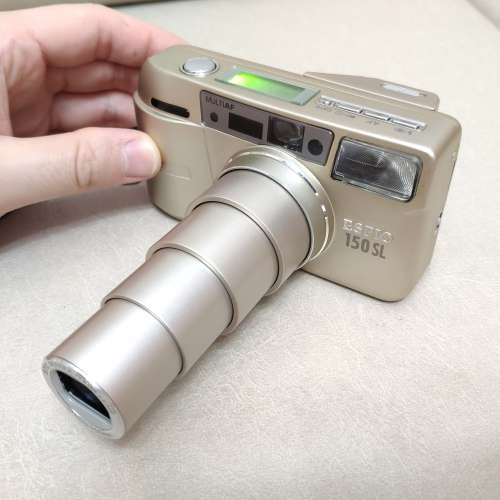 Pentax Espio 150SL 新淨罕有香檳金色 中古菲林相機 傻瓜機 底片相機 38-150mm Rar...