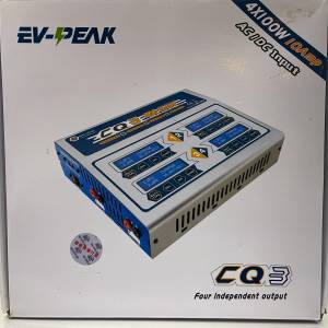 EV-PEAK CQ3 4X100W AC/DC MULTI CHARGER (香港行貨)99%新淨