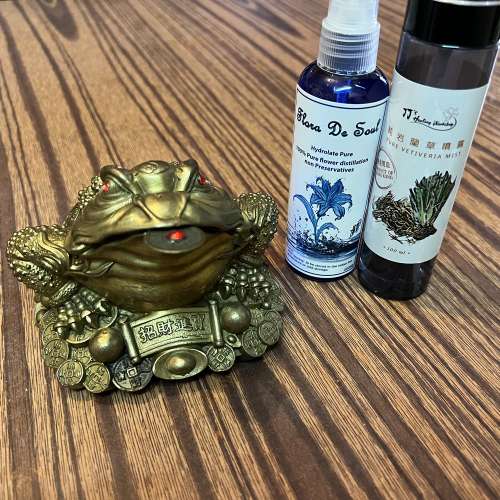 銅招財三腳蟾蜍 咬錢蟾蜍