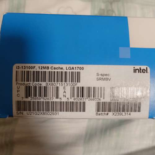 intel i3-13100f