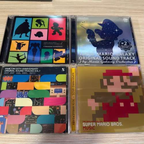 Mario and games Soundtrack 4CD