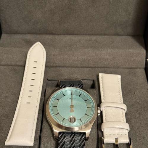 LORESUM JUMPING HOUR J1 - Mint Blue (Sellita SW200-1)