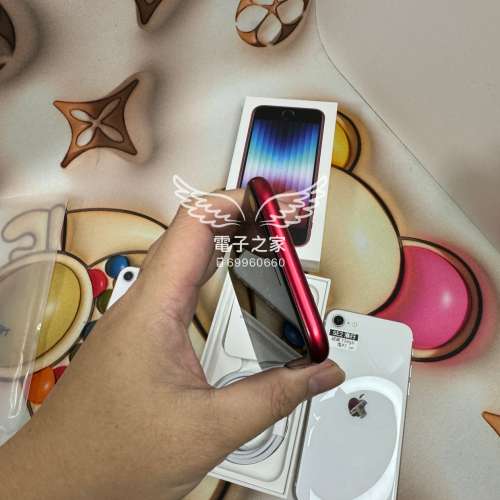 (❤️ 原裝 SE2😍$999  )Apple Iphone SE 2 白 紅 128 gb /有apple pay /八達通  雙...