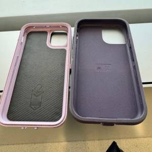 全新Iphone 11 purple pink phone case otter box 手機殼 粉紅色 PVC 硬軟殼 紫色 ...