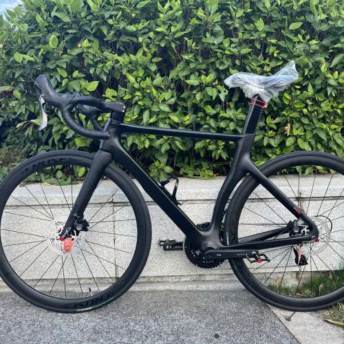 2023 新款 TWITTER T8 24速 碳把 碟剎桶軸碳纖維公路車 $4780/$5380送水架前後蛙燈