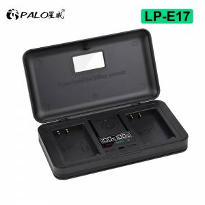 PALO CANON LP-E17 Lithium-Ion Battery Pack With USB Charger 代用鋰電池連充電機