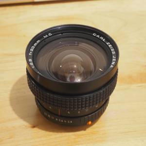 Carl Zeiss Jena 20mm f2.8 pb mount with canon adapter
