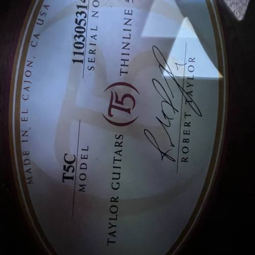 絕版 Taylor T5C T5 Custom, Spruce Top