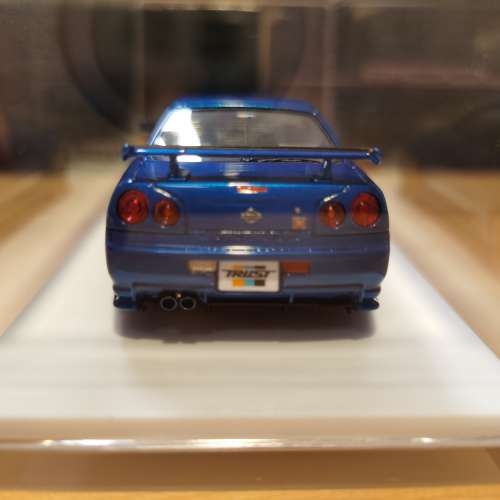 Nissan Skyline GTR R34 1:43模型
