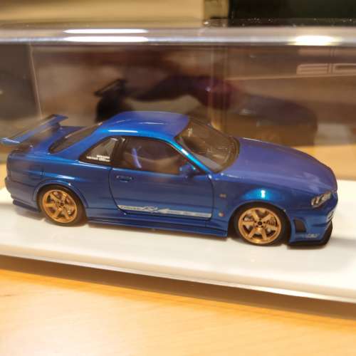 Nissan Skyline GTR R34 1:43模型
