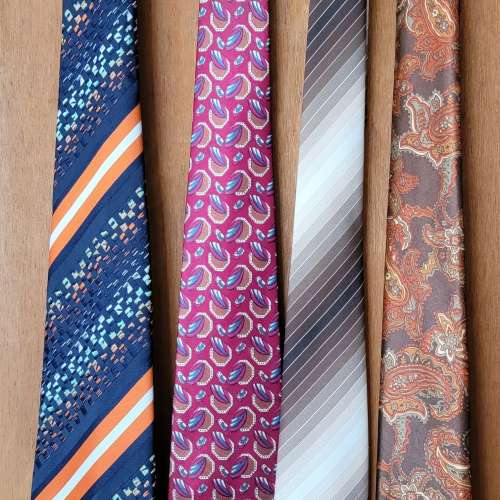 Men's Tie 男裝 領呔 領帶 宴會 返工 襯恤衫西裝 每個單獨出售 Each sold separately