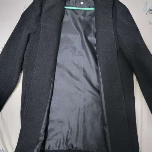 BIEM 混羊毛大衣外套褸 大碼 Size 48 Wool Top Coat Jacket Size 48 Large 保暖 Ke...