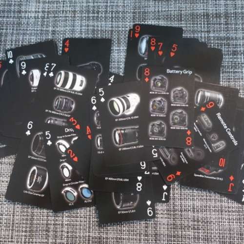Canon EOS Playing cards 撲克牌 EF system