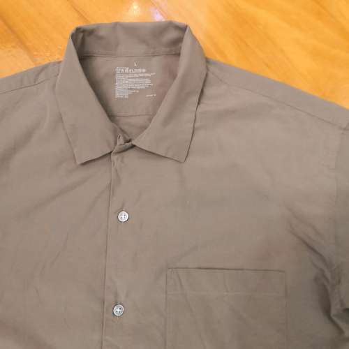 Muji® Quick Dry, Light Weight, Shirt, Size L, Chest 120 cm, Length 73 cm